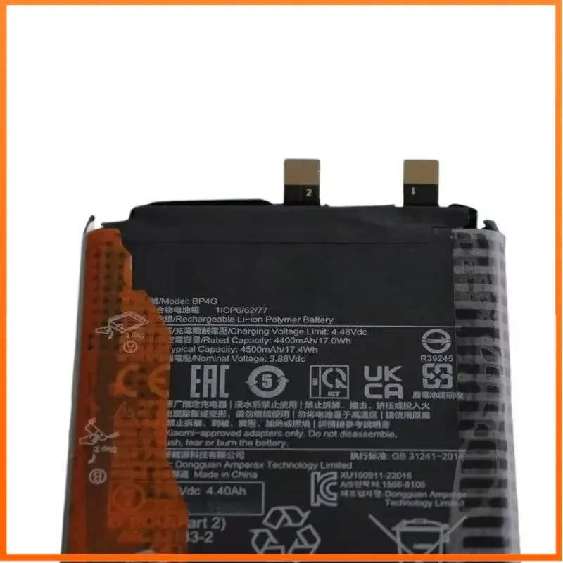 BP4G Battery for XIAOMI 13 Phone Replacement Bateria BATTERY