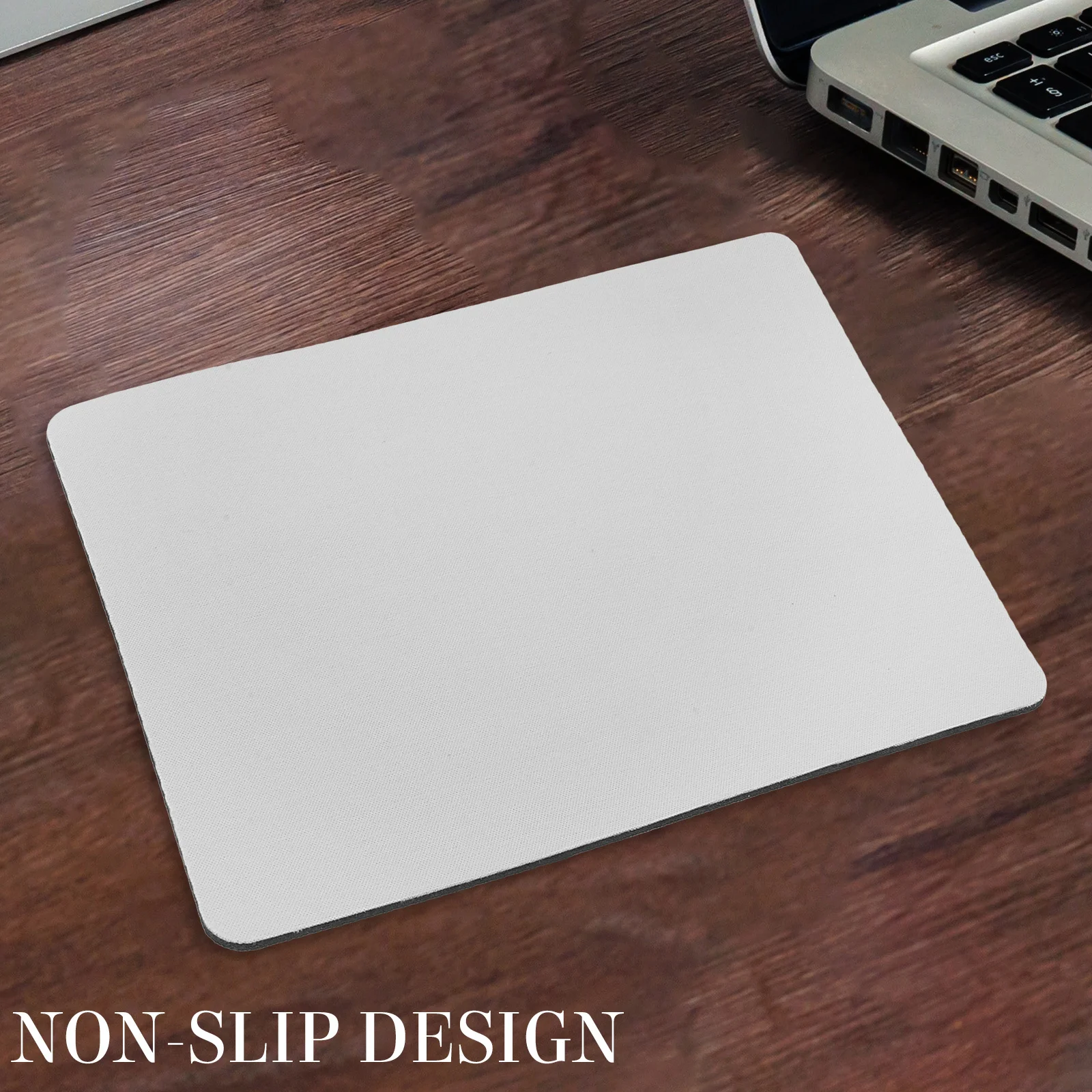 

5Pcs Large Mouse Pad for Sublimation Printing Long-Lasting Stitched Edges Smooth Cloth Top Non-Skid Bottom for Office Home