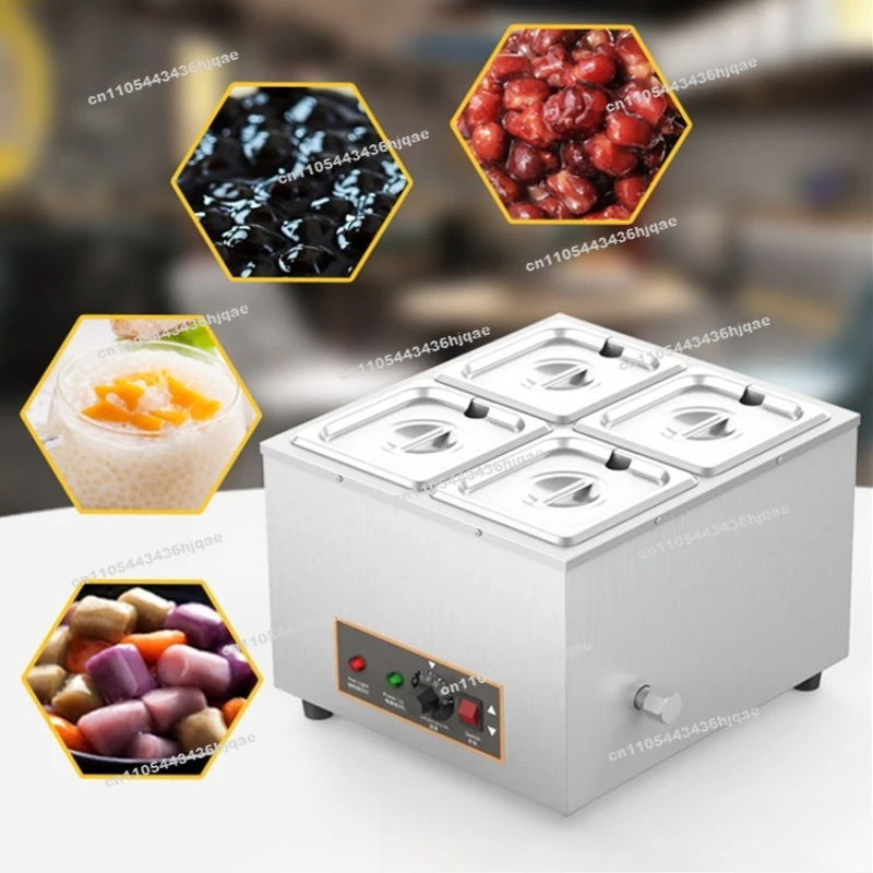 Hotel Commercial Brown Sugar Pearl Insulation Pot Water Heating Sago Taro Round Insulation Soup Pool Jam Machine