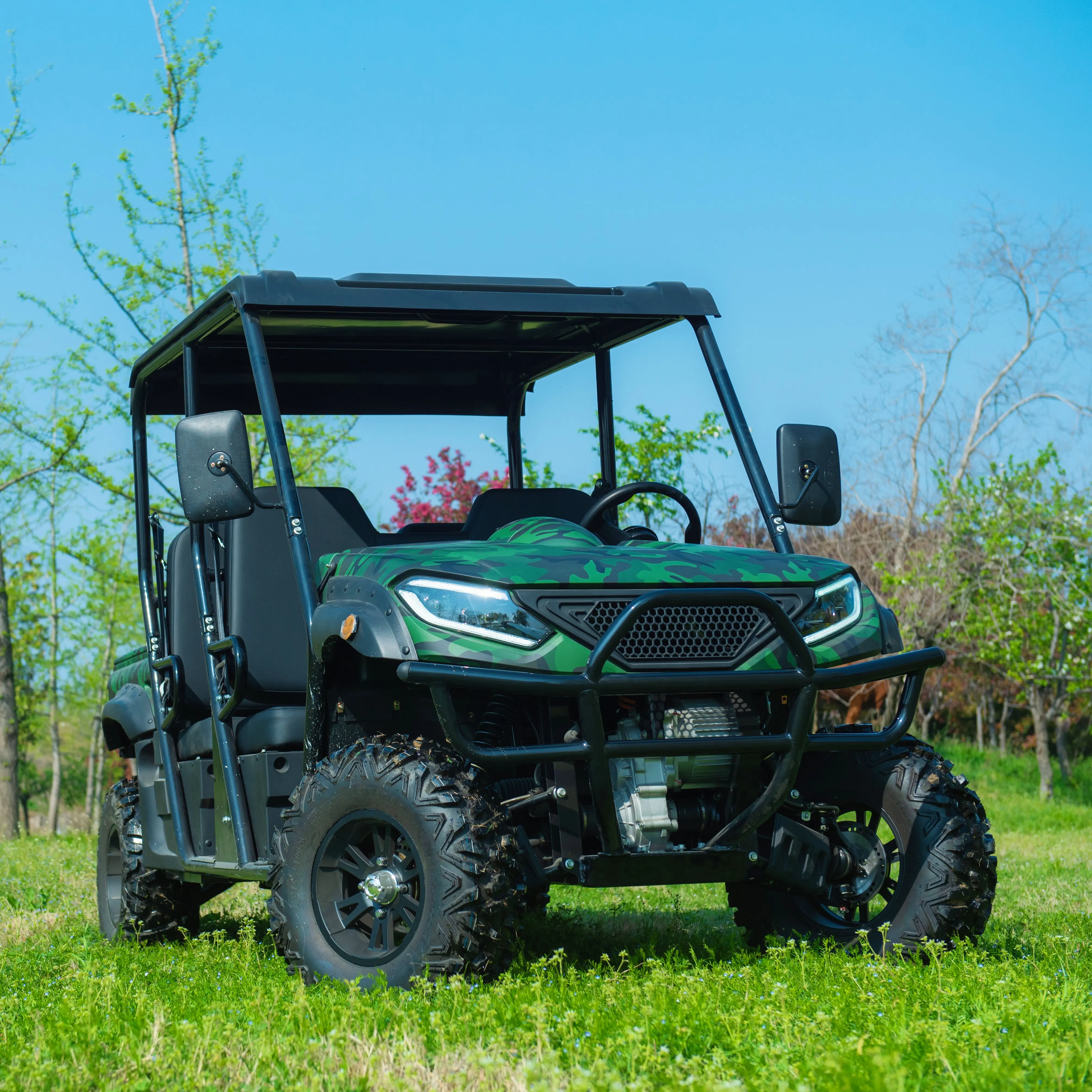 Электрический внедорожник 4x4 – обзор и цена Electric Utv 4 Seater