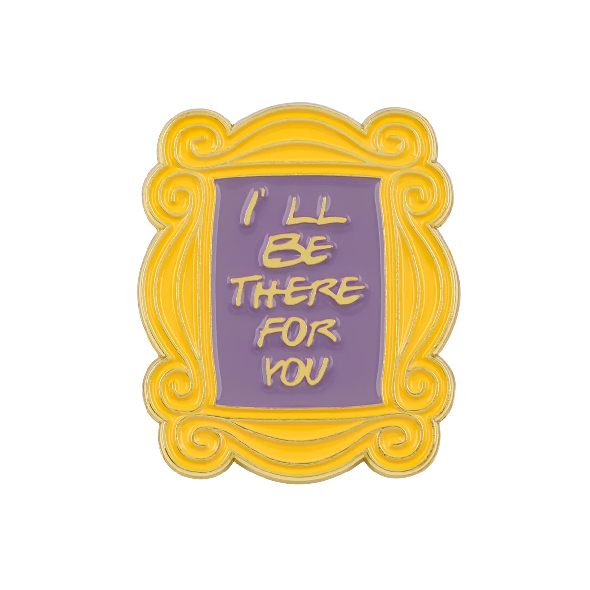 Friends TV Shows Enamel Pin Women\'s Brooch Cute Lapel Pins for Backpacks Jeans Brooches Adorn Jewelry Accessories Gift