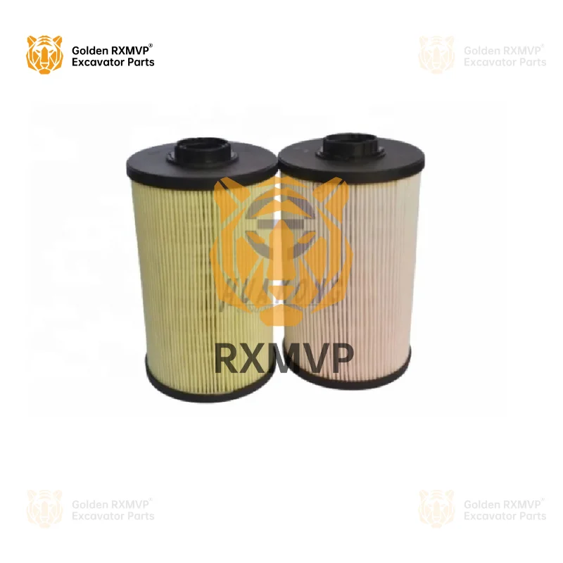 For Kobelco Excavator Parts Sk200-8 Diesel Engine Fuel Filter Element Yn21p01036r100 P502463 P502423