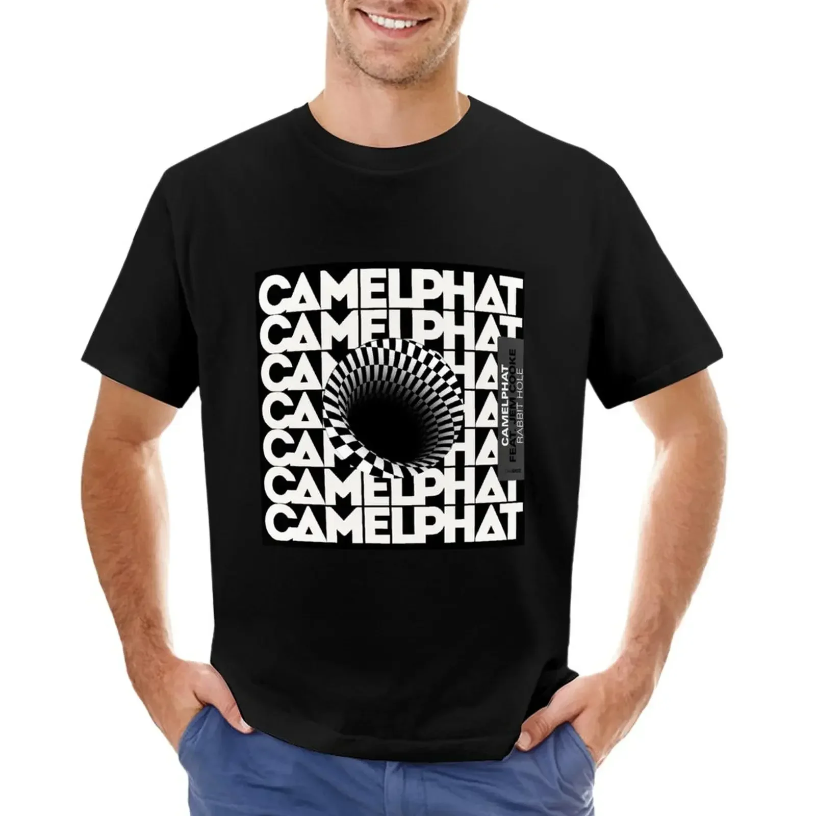 mens t shirts Aesthetic clothing jem cooke 3 sphinxx camelphat rabbit hole T-Shirt vintage clothes men graphic t shirts for men