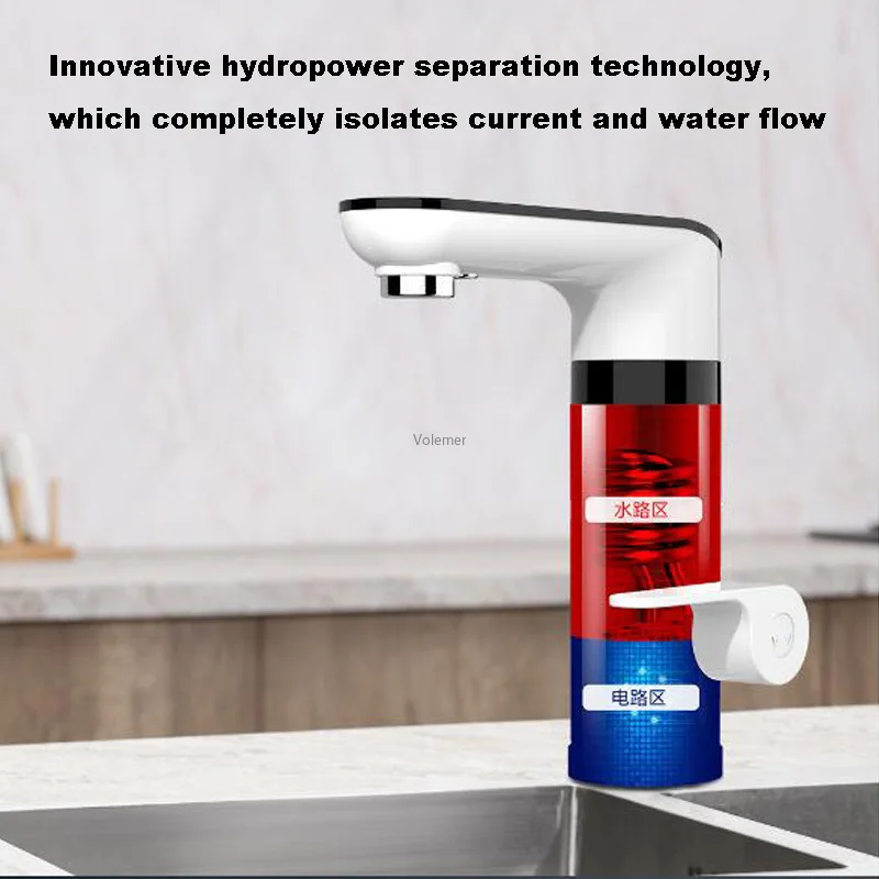 Youpin – robinet chauffe-eau électrique instantané sans réservoir, pour la cuisine, température de l'eau réglable