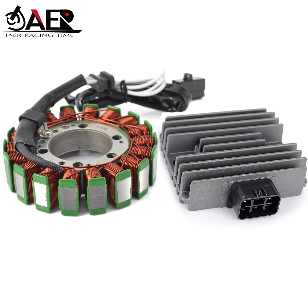 Stator Coil and Regulator Rectifier for Kawasaki Versys 650 2007-2016 ER6N ER-6N 2009-2011 Ninja 400R ER4N /ABS 2011-2013