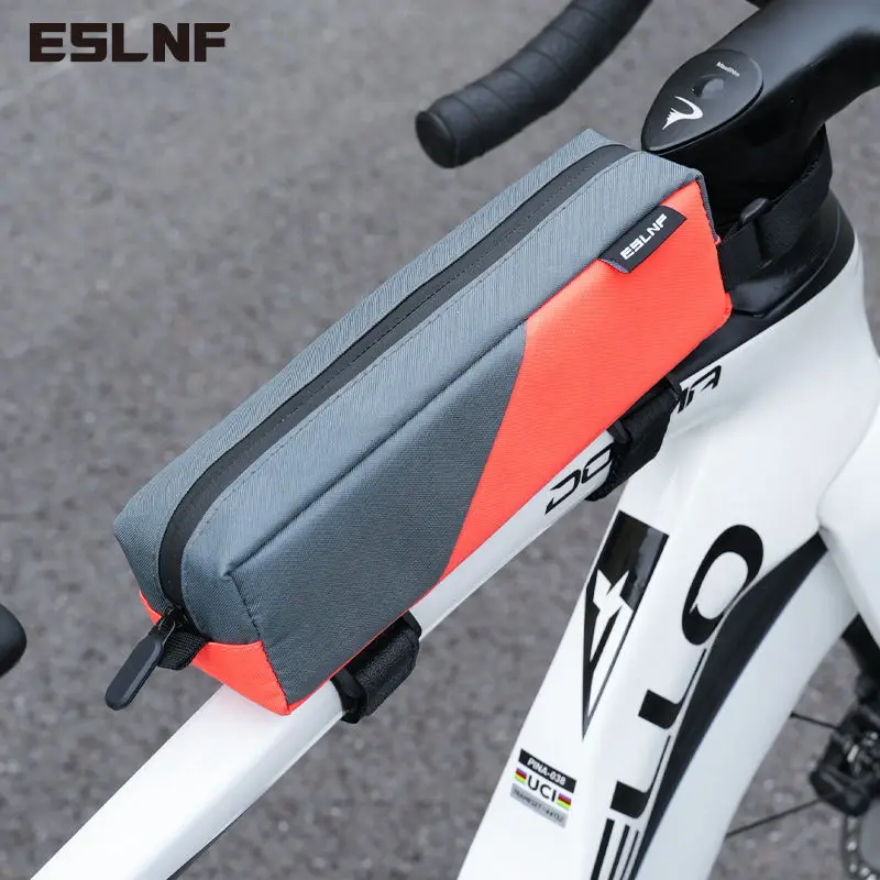 ESLNF Bike Bag Top Tube Bike Frame Bag Waterproof Bicycle Under Tube Bag for MTB Road Bike Bicycle Top Tube Bag Bicycle Bag view 6