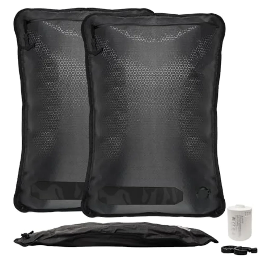 

Travel vacuum bags with pump for carry-on luggage, backpack suitcase: IP68 waterproof reusable compression bags with transparen