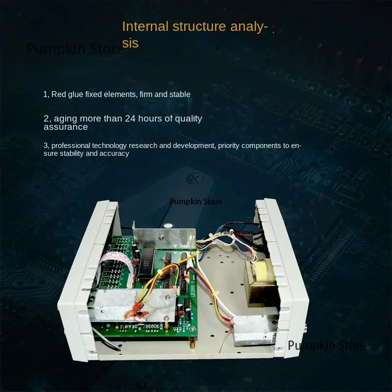 High-resolution frequency counter TFC-2700L multi-function high-precision frequency counter 8 LED display instrument 10HZ-2.7GHZ