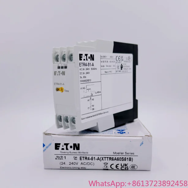 

Оригинальное электронное реле времени EATON ETR4-11-A ETR4-51-A ETR4-69-A ETR4-70-A EMT6