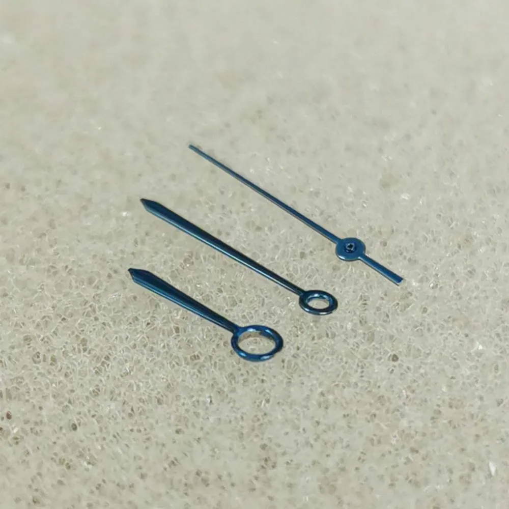 Blue Watch Hand without Luminous Watches Needle Watch Parts Repair Parts for Japanese NH35/ NH36/ 4R/ 7S Movements