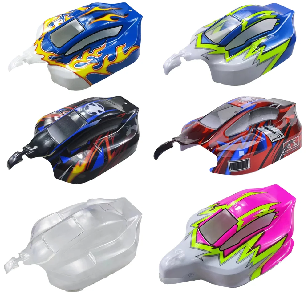 Rc Car Accessories For Vehicles ZD Racing 08421-V3 1/8 Four-wheel Drive Brushless Electric OFF-road PVC Car housing Body Shell