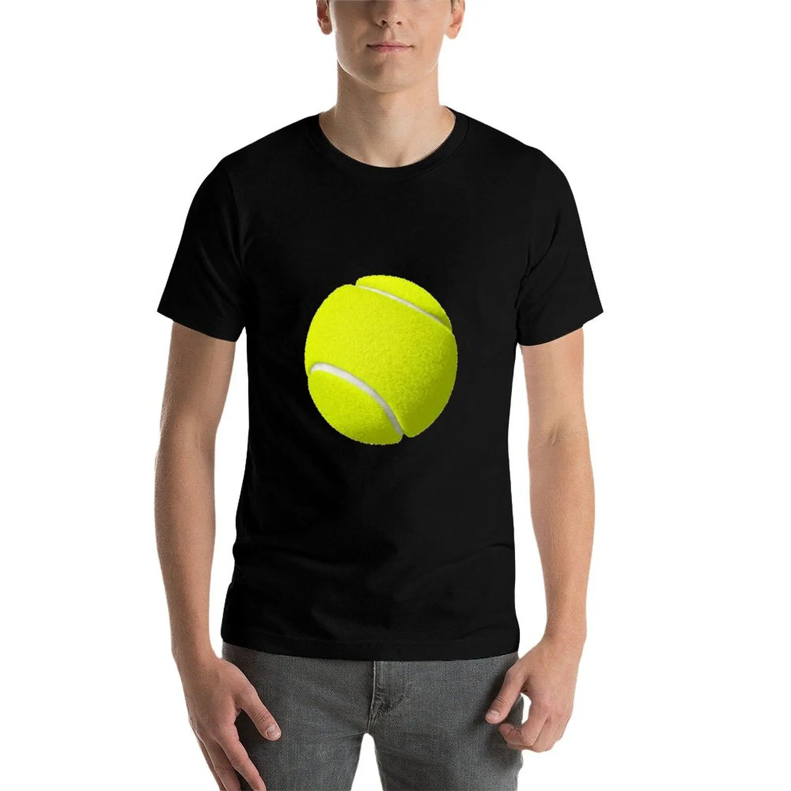 

Tennis Ball T-Shirt t shirt for man man t shirt heavy cotton anime tshirt T-Shirt