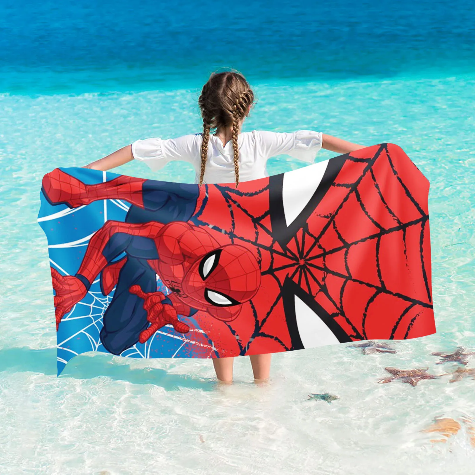 

Spider Man Towel Cute Room Decor Microfiber Hair Quick Dry Travel Bath Sauna For Home Beach Towels Cotton 100%