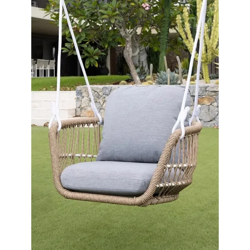 

adult hanging chair balcony swing chair roof terrace garden Internet celebrity swing