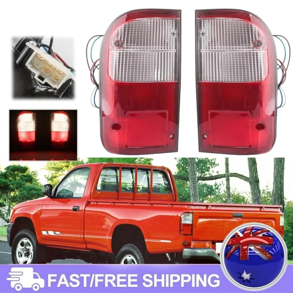 

2 шт. задние фонари с лампами, задние стоп-сигналы для Toyota Hilux Mk4 Pickup 1997-2006 гг.