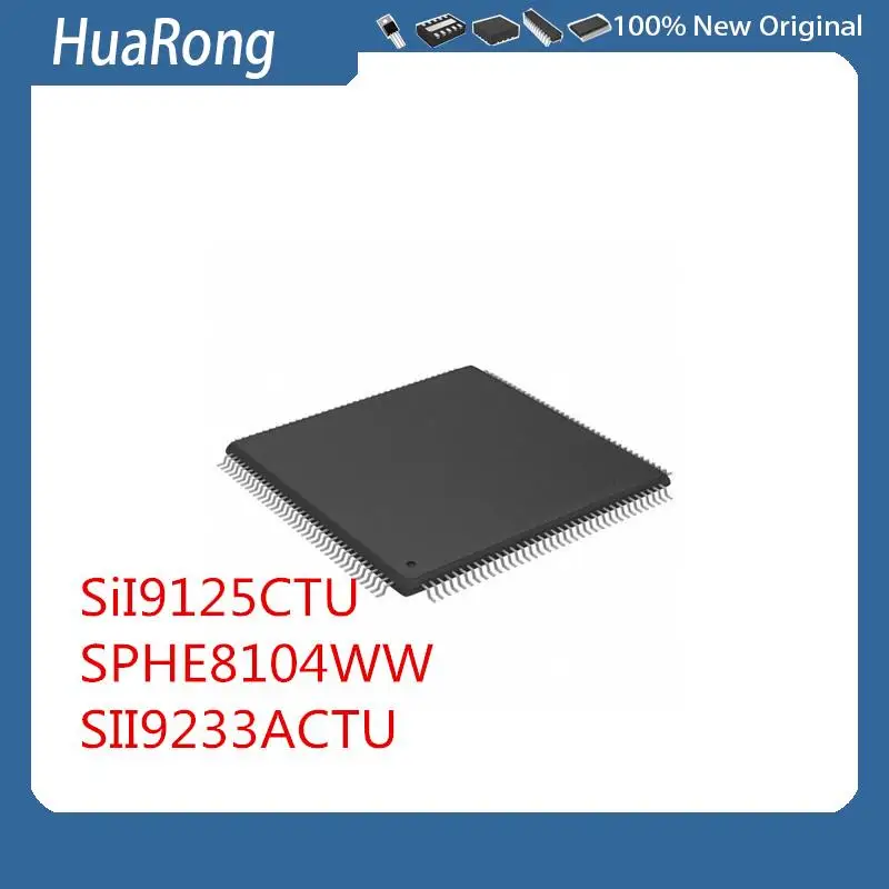 2Pcs/Lot      SiI9125CTU SiL9125CTU QFP-144    SPHE8104WW  SII9233ACTU XC9572XL-10VQG44C QFP144