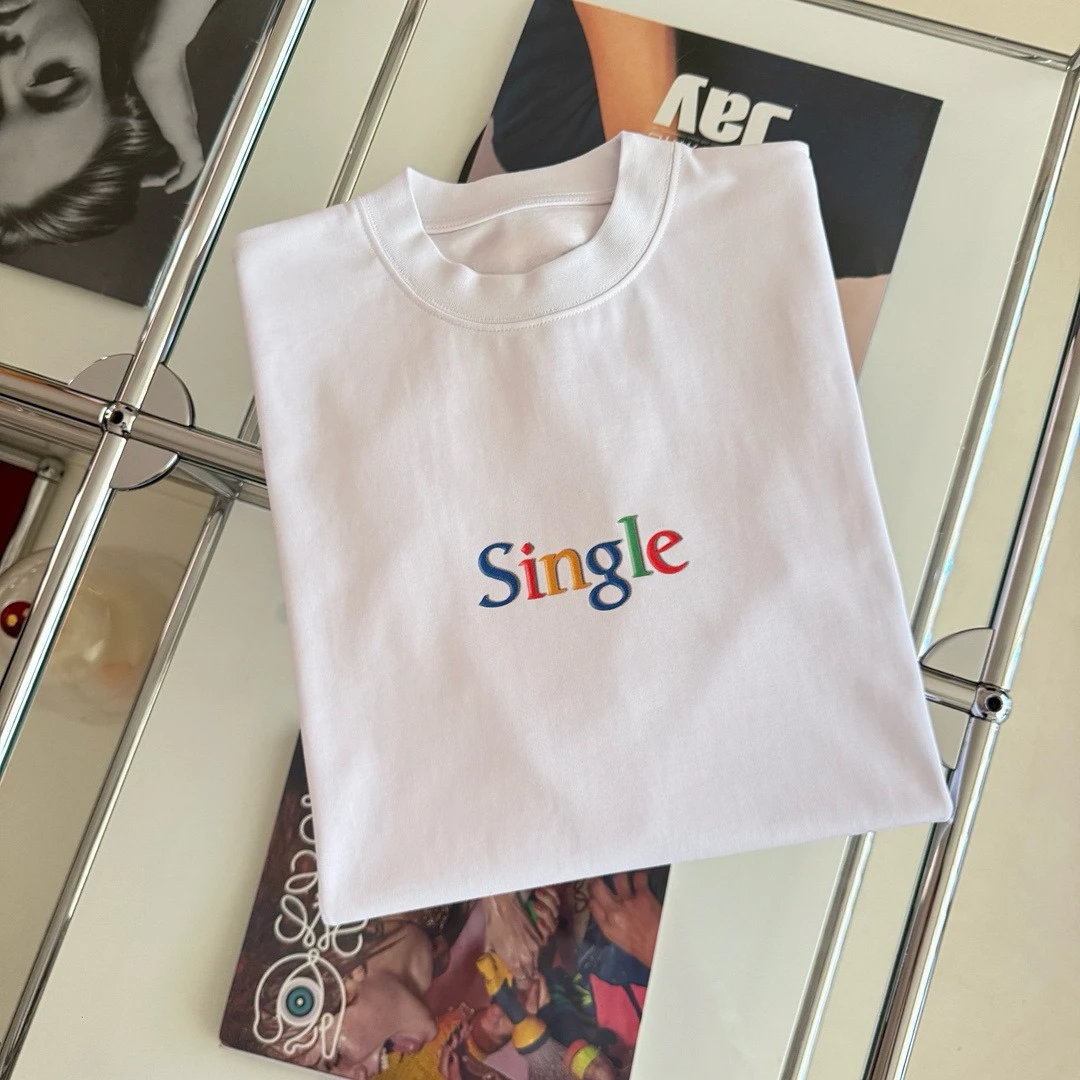 韓国スター J-HOPE 同一の単文字印刷パターンファッショントレンドハイエンドブランド純綿高品質レジャー休暇