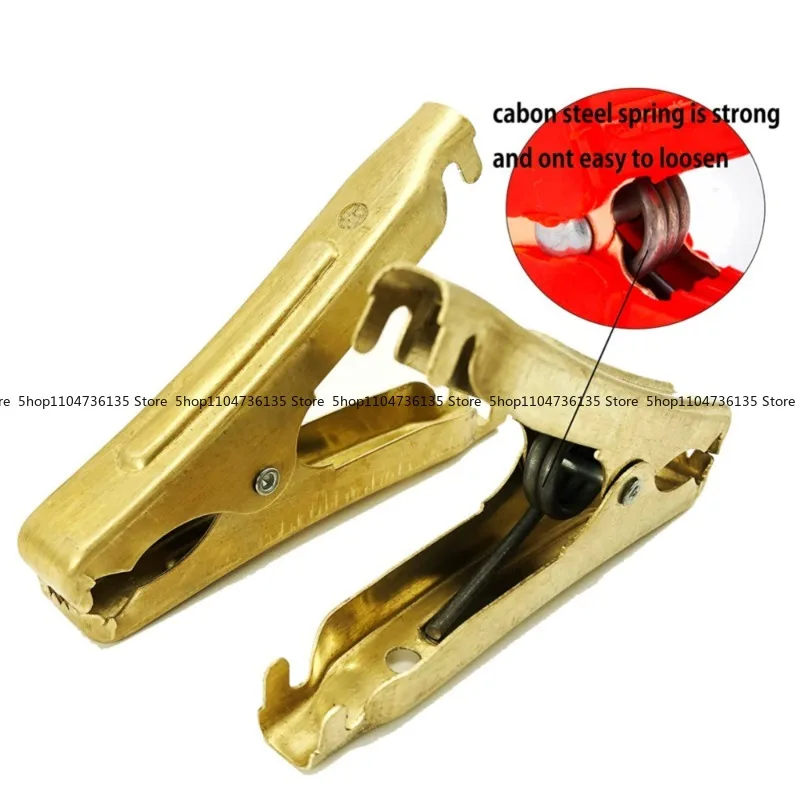 10 Pairs, Car Battery Charger Clip, Power Supply Replacement Battery Pure Copper Jumper Welding Machine Clip