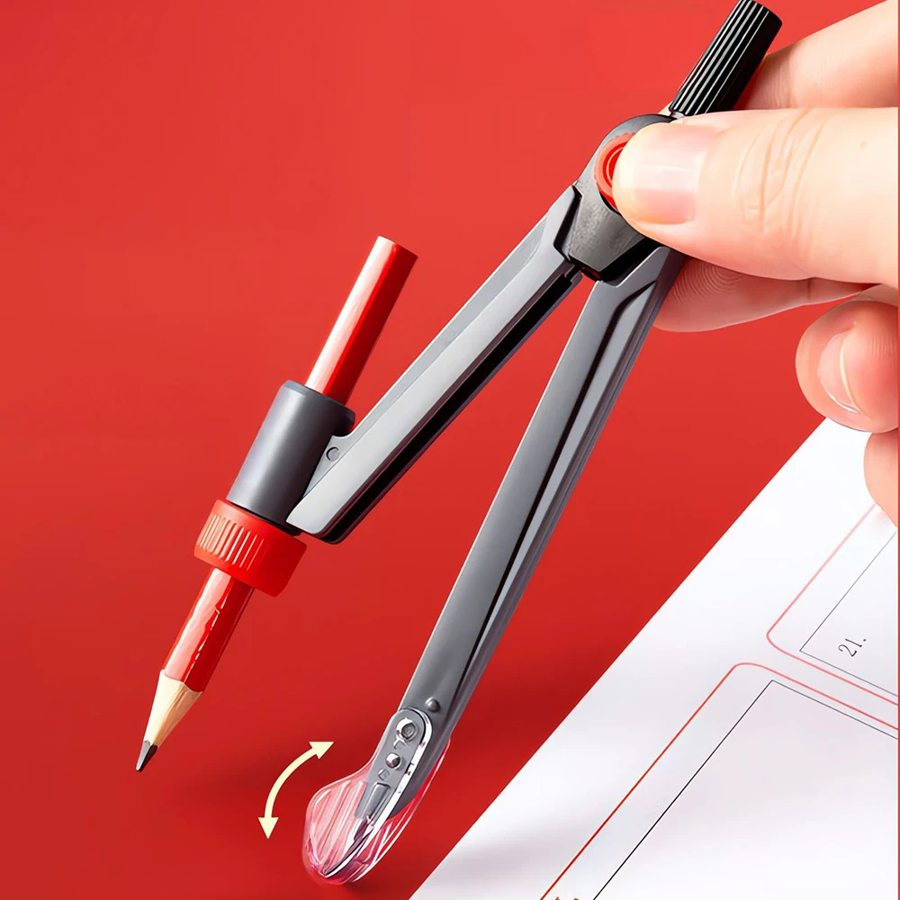 M&G Compass 2B Lead Black Exam Drawing Instrument Special for Exam Study Higher Secondary