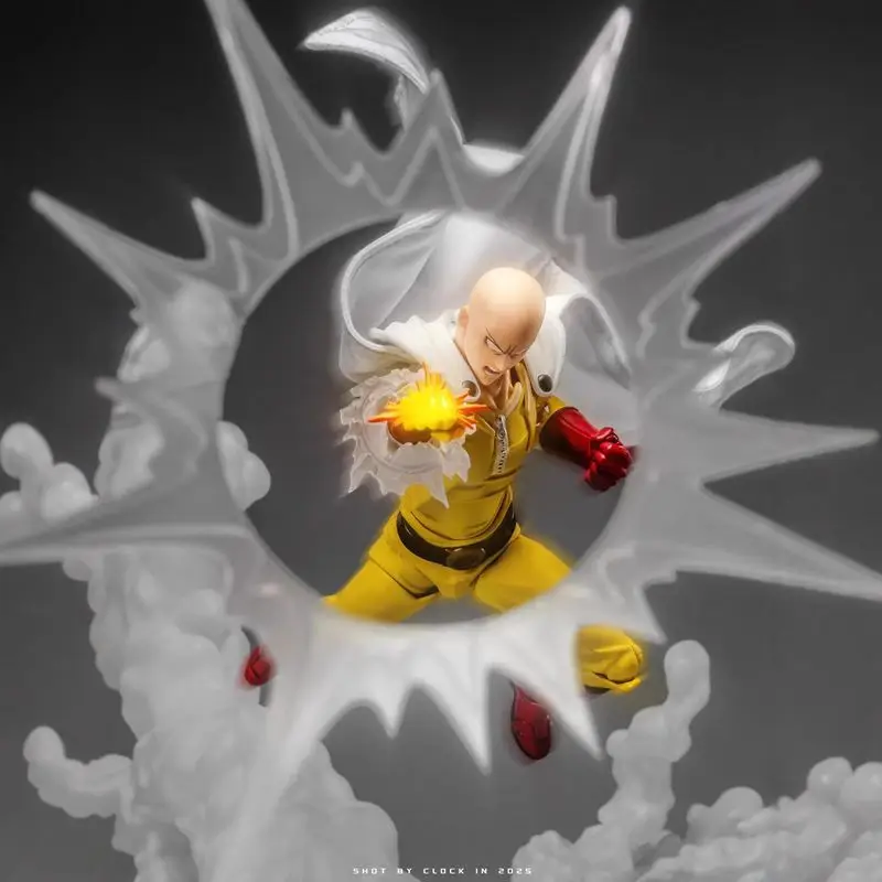 

One Punch Man Saitama Action Figure - Movable Joints Collectible Anime Statue With Cape & Stand Gift For Fans Festival Gift