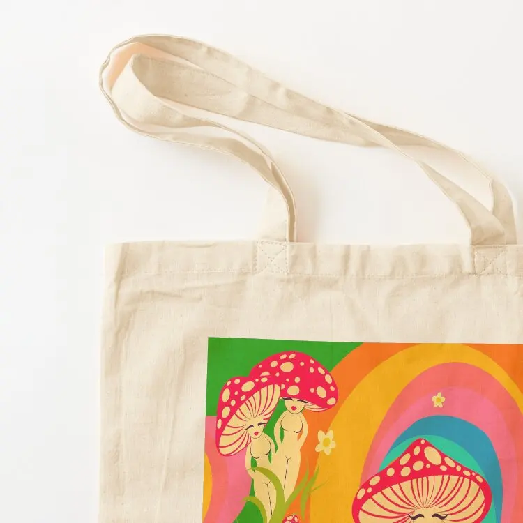 حقيبة يد للسيدات على شكل فطر، حقائب للمتسوقين للنساء، حقيبة كبيرة مخصصة #3