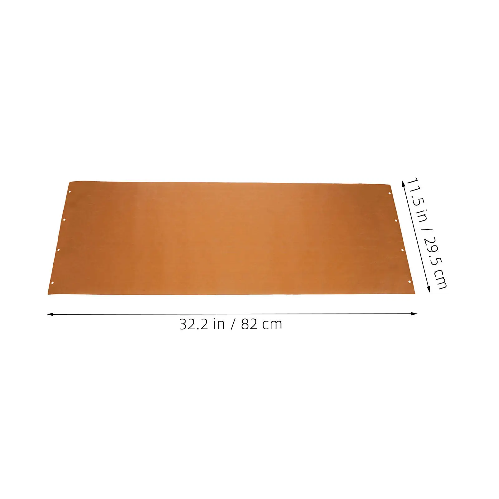 3pcs Sliding Pizza Peel Replacement Cloth Non-Stick Slider Parts 11.6Inch Heat Resistant Transfering Mat Accessories For Baking