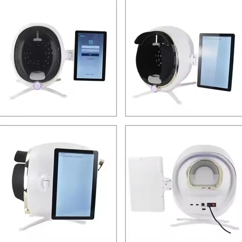 Professional 3D Skin Scanner Analyzer Care Facial Monitor เครื่อง Facial AI เครื่องทดสอบผิวหน้าเครื่องวิเคราะห์กล้องผิวหน้าสําหรับ Salon