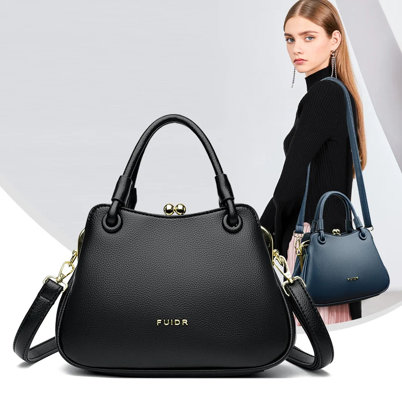 

Large-capacity ladies' handbag, middle-aged mom's bag, versatile single-shoulder bag, new crossbody bag