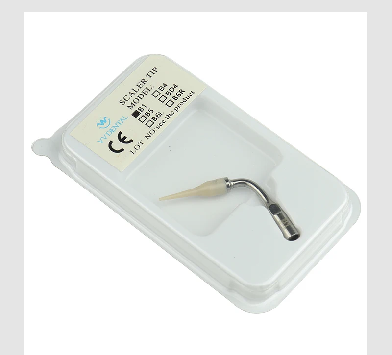 VVDental Ultraschall-Zahnsteinentferner-Spitze zur Reinigung von Implantaten und Keramik für EMS WOODPECKER-UDS Kieferorthopädisches Handstück Zahnprothesen – Detail 5