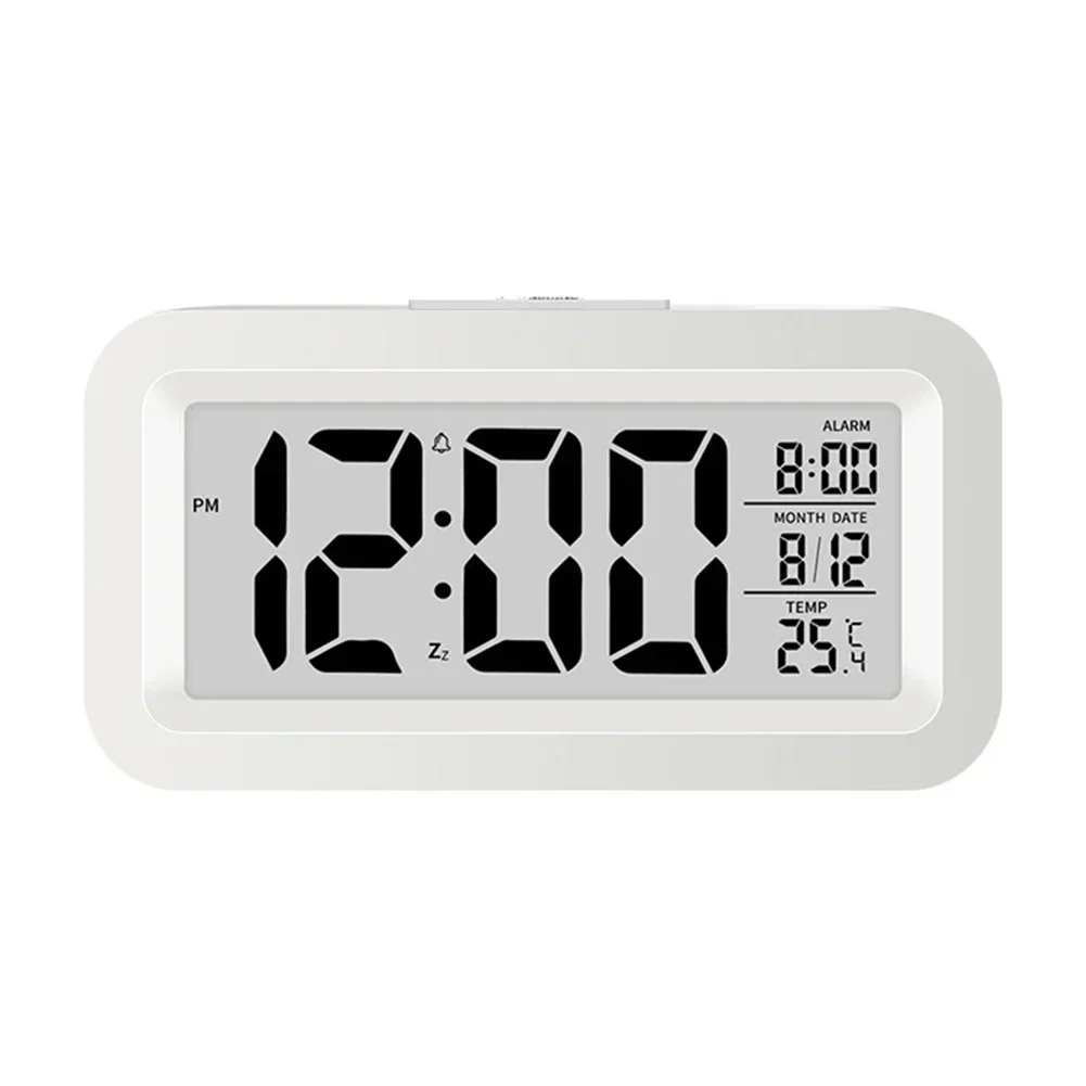 LED Digital Alarm Clock Electronic Digital Alarm Screen Desktop Table Clocks For Home Office Backlight Snooze Calendar Clock