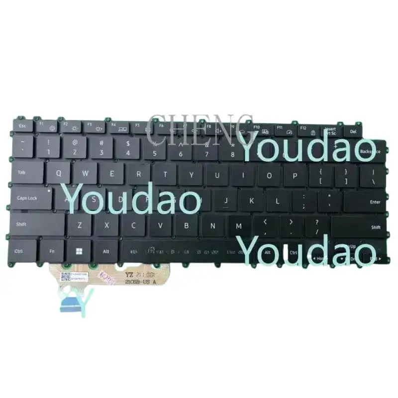 

DB NEW for SAMSUNG GalaxyBook2 360 NP730QED 730QED US KEYBOARD
