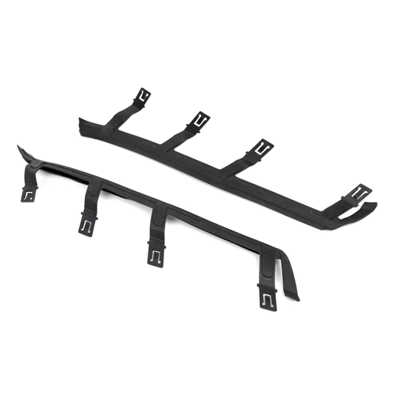 2 PCS Front Headlight Gasket Upper Bracket Black ABS Fit For BMW X3 E83 2004-2010 63126939273 63126939274 - view 2