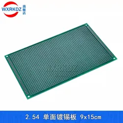 9x15CM Single Sided Copper Prototype PCB DIY 2.54mm Universal Printed Circuit Board 9*15cm Breadboard Plate 90*150mm KIY