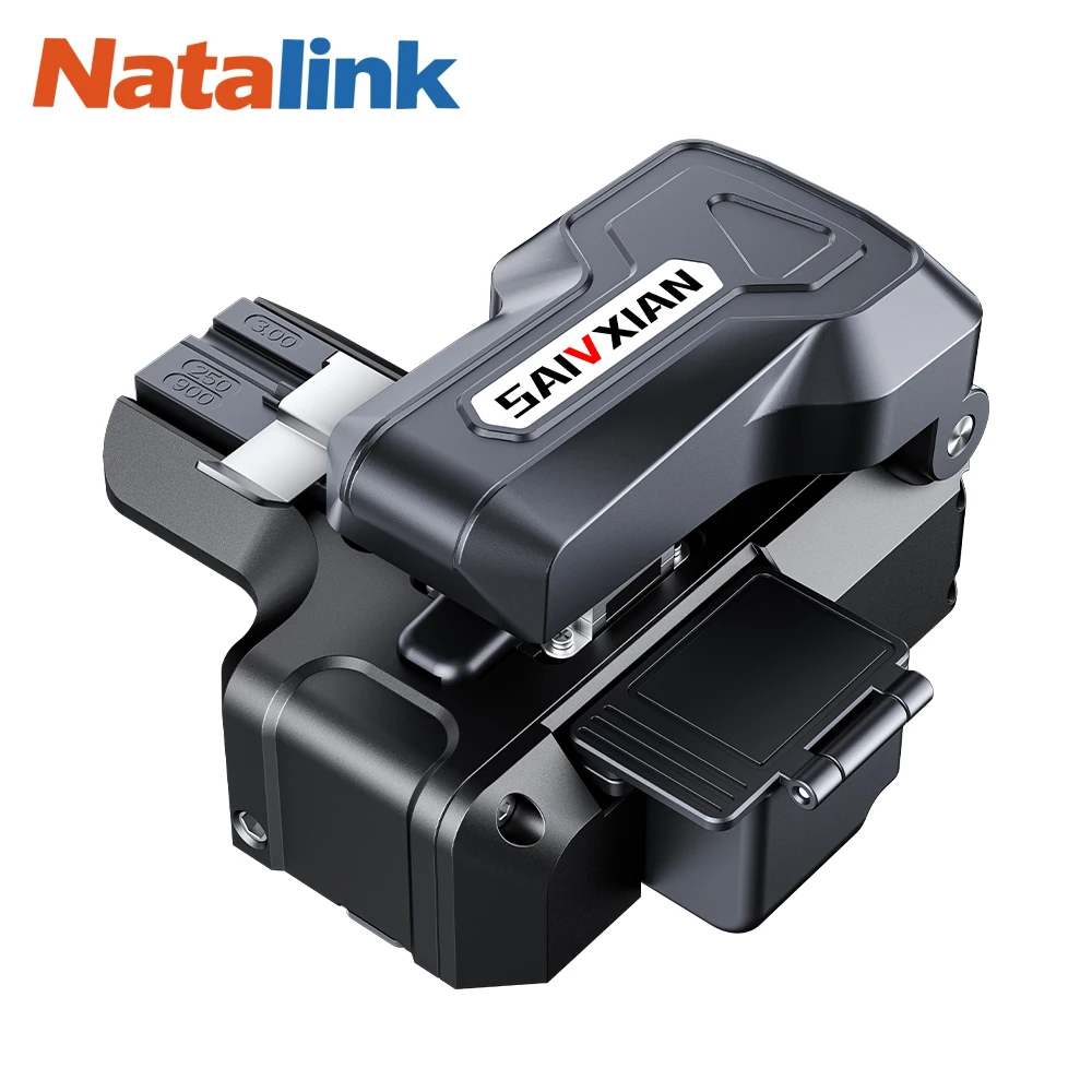 Natalink FTTH Optical Fiber Cleaver Stripping Cutter Tool High Precision Optic Cleaves Fusion Splicer Cutting Knife Tools