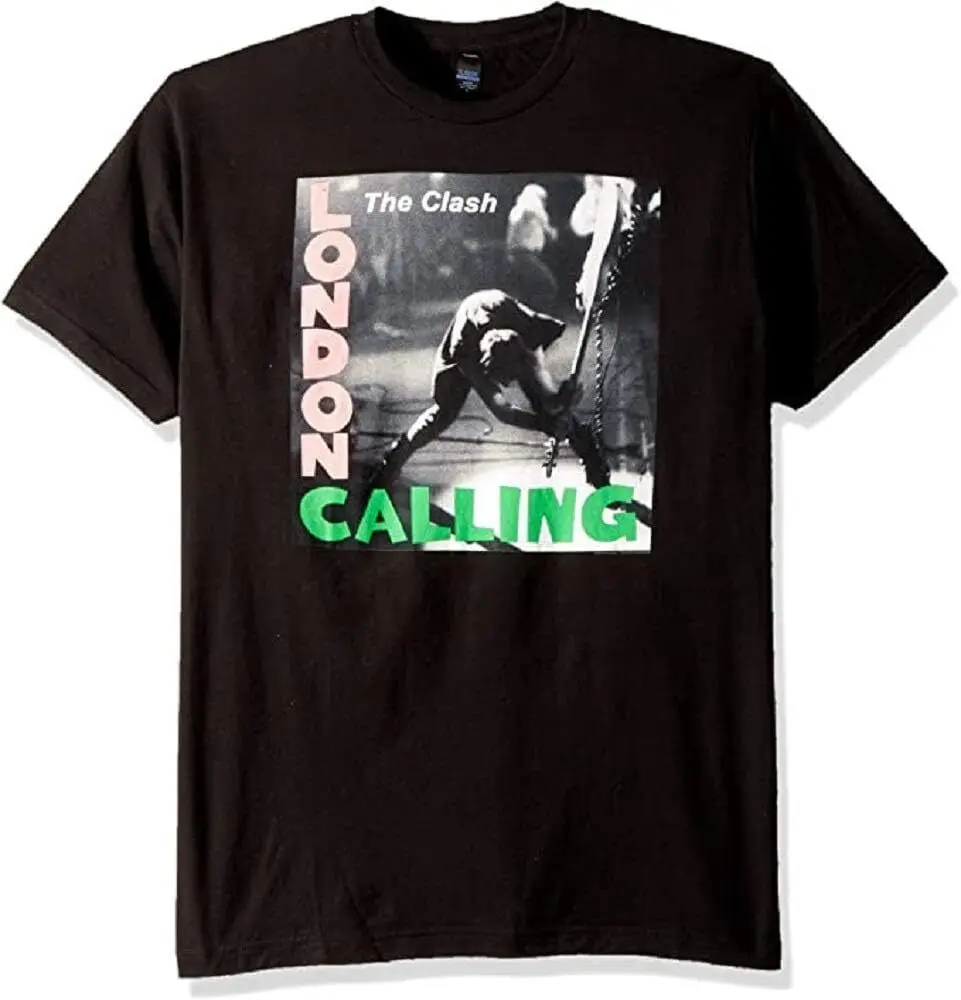 Authentic The Clash London Calling Cover T-Shirt S-2XL NEW