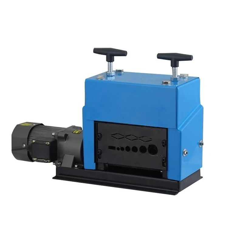 Automatic wire stripping machine scrap copper wire household peeling machine small electric cable