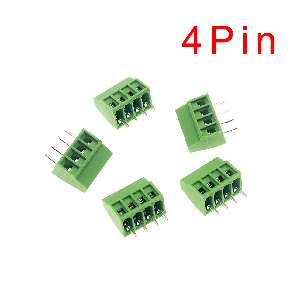 5/10pcs KF128 2.54mm PCB Mini Screw Terminal Blocks Connector for Wires KF128-2.54 2P 3P 4P 5P 6P 7P 8P 9P 10P 12P 16P Terminal