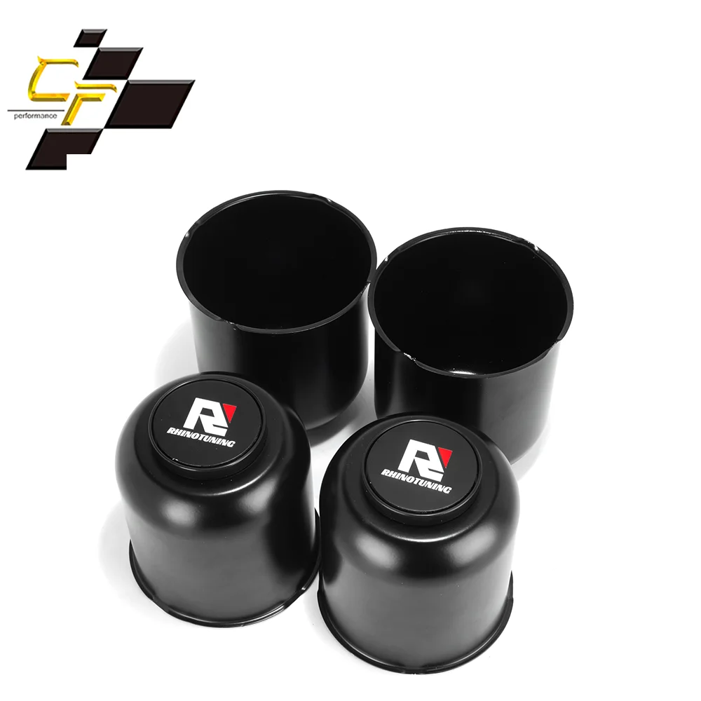 

CFPerformance 1pc/4pcs 108mm(4.25") Stainless Steel PUSH-THRU HUB CENTER CAP For 4.25" trailer/truck rims center bore 4.29" Tall