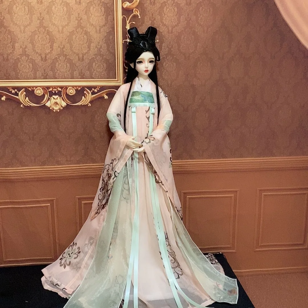 

Женское платье в старинном стиле, Одежда для куклы 1/3 BJD, юбка AS62, бесплатная доставка