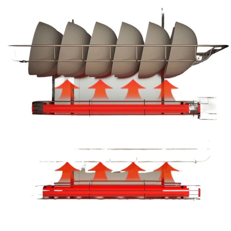 

Melamine tableware disinfection cabinet drain-free drying machine