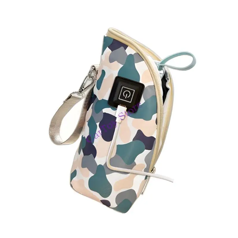 حقيبة نخب زجاجة حليب فاتر قابلة للنقل، خطة تغذية آمنة تعمل بالطاقة الكهربائية عبر USB #2