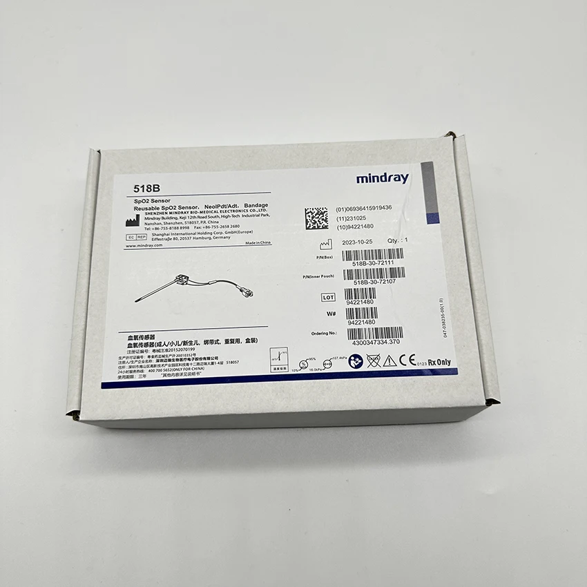 Nuevo Sensor Sp o2 Original Mindray 518B