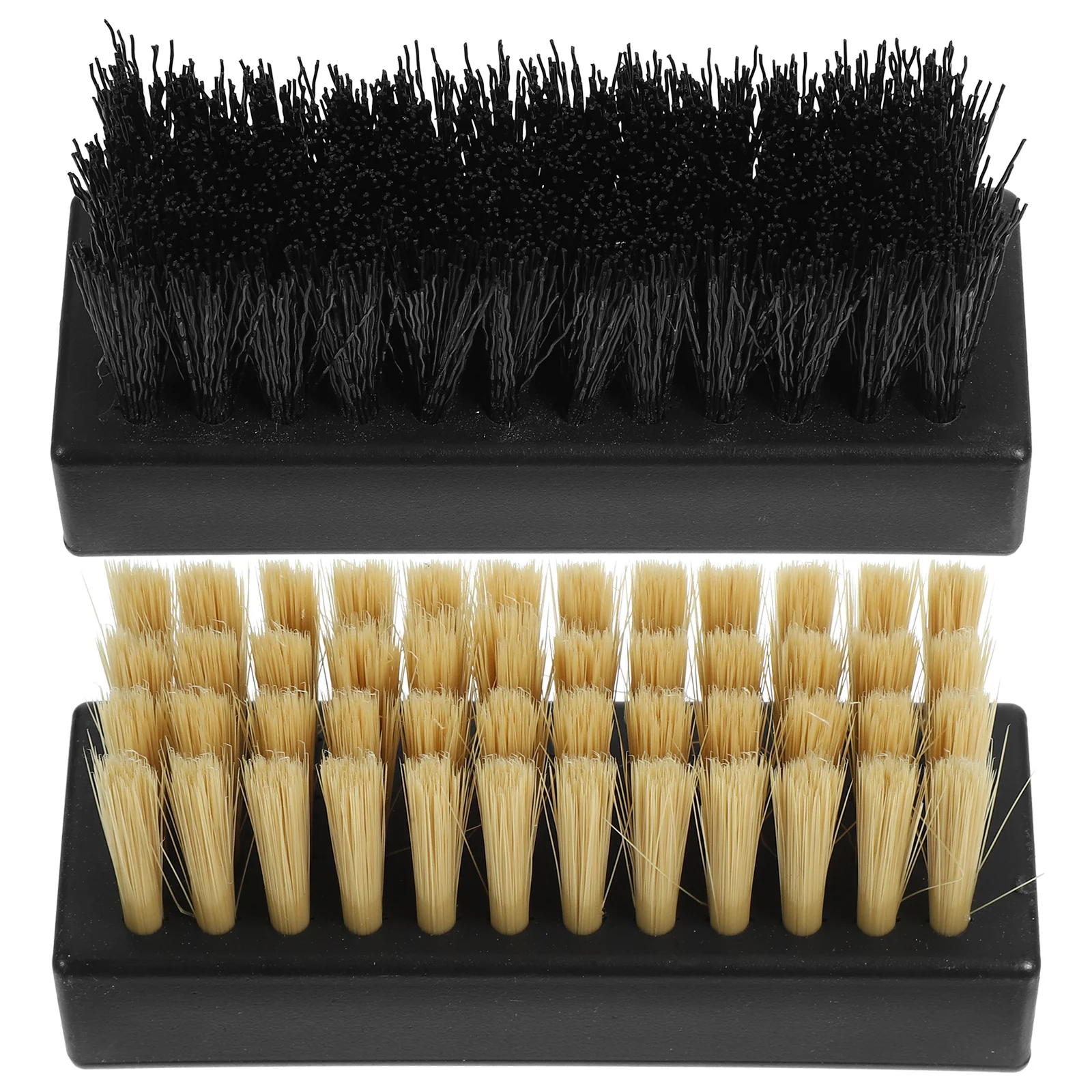 

2Pcs Shoe Cleaning Brush Set Soft Hard Laundry Brush Long Handle Multipurpose Shoe Scrubber for Cleaning Polishing