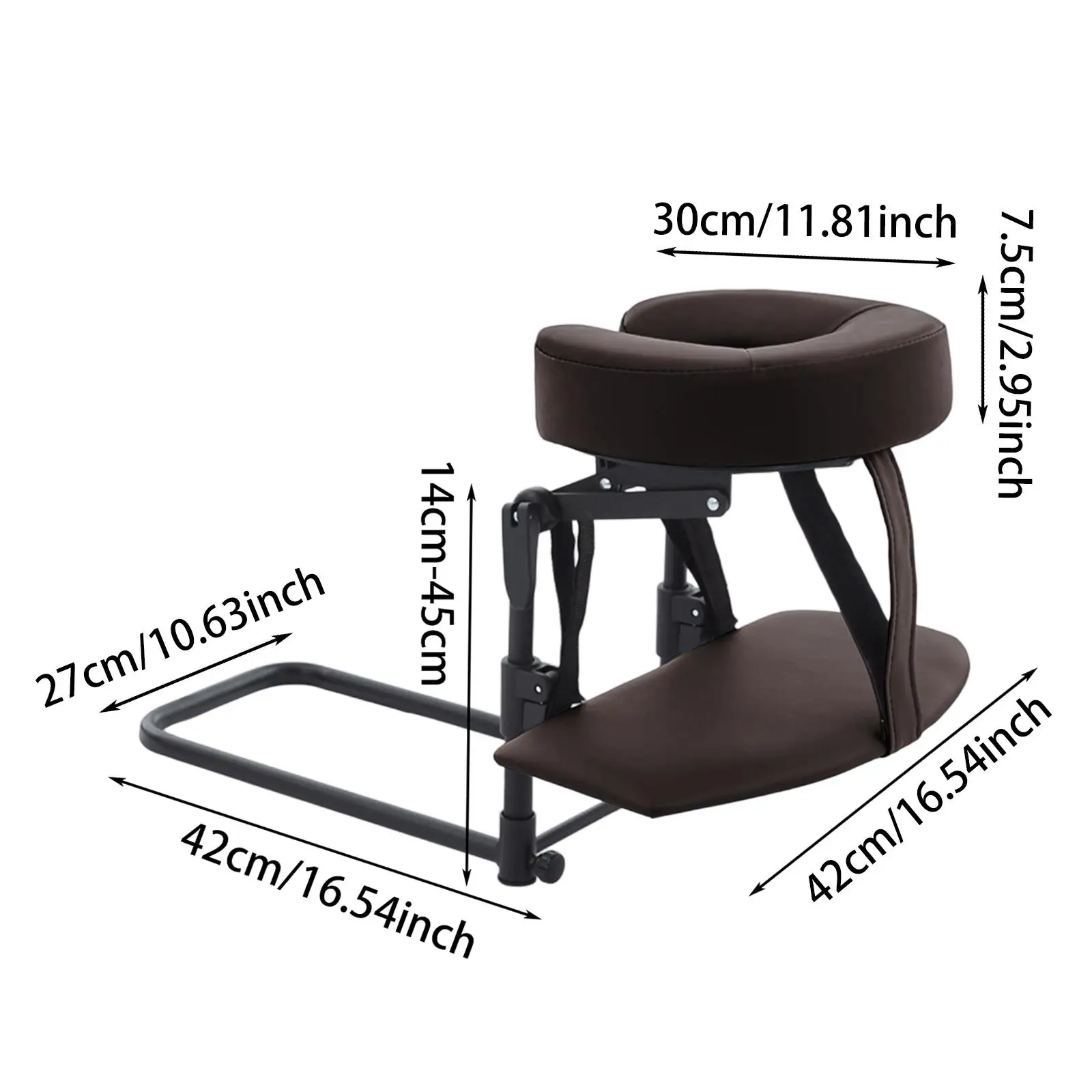 طقم تدليك المرتبة المكتبية والمنزل متعدد الوظائف لجراحة العين، احترافي مريح مع حقيبة تخزين للصالون