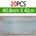 0.8mm X 40cm 20 piezas