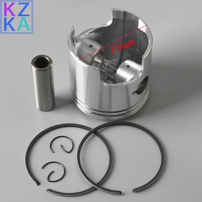 

12110-96353-000 12110-96300 12140-96301 71MM 12110-96353 Piston Kit STD With Rings for Suzuki Outboard Engine 25HP 30HP DT25/30