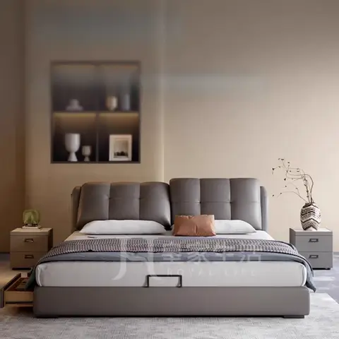 퀸 침대 프레임 캐비닛 보관 침대 전체 크기 데이 매트리스 트윈 럭셔리 킹 머피 헤드 보드 더블 홈 침실 가구