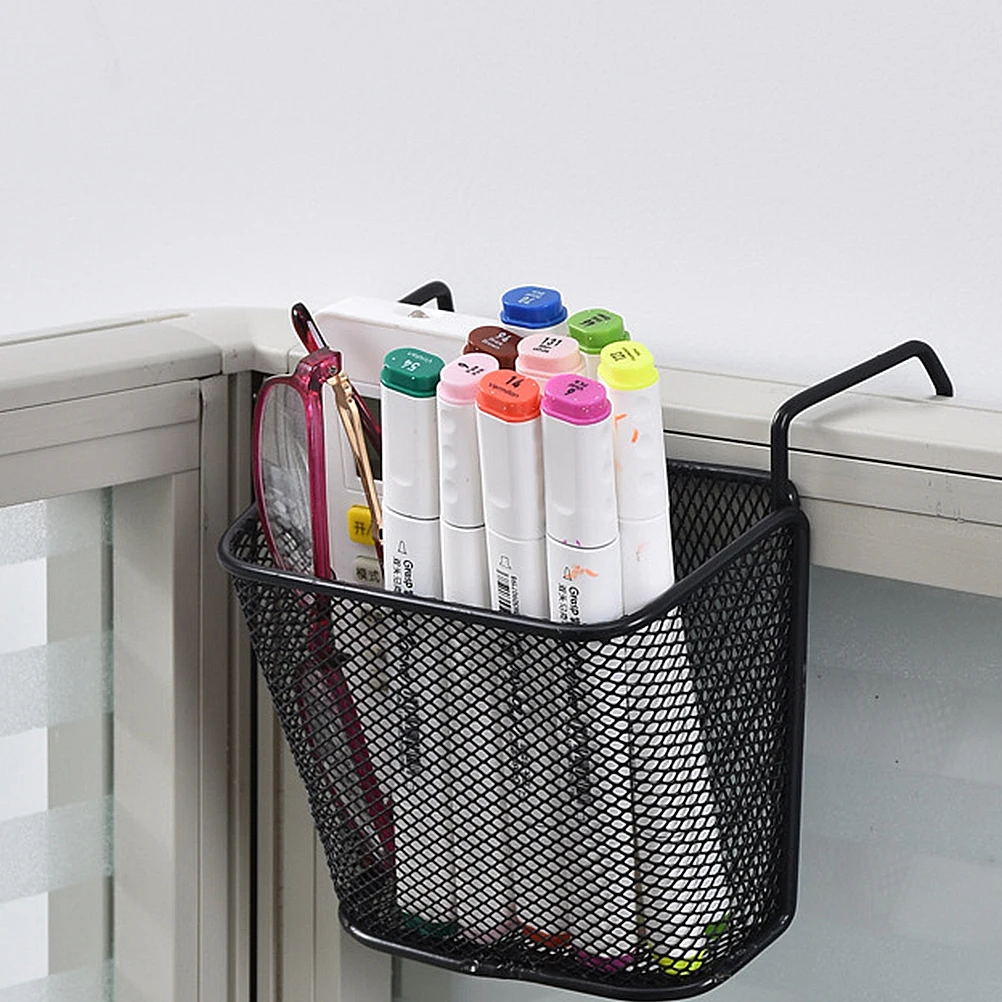 

Desk Shelves Shelf Office Organizers and Storage Organizing Rack Black Iron File Hanger