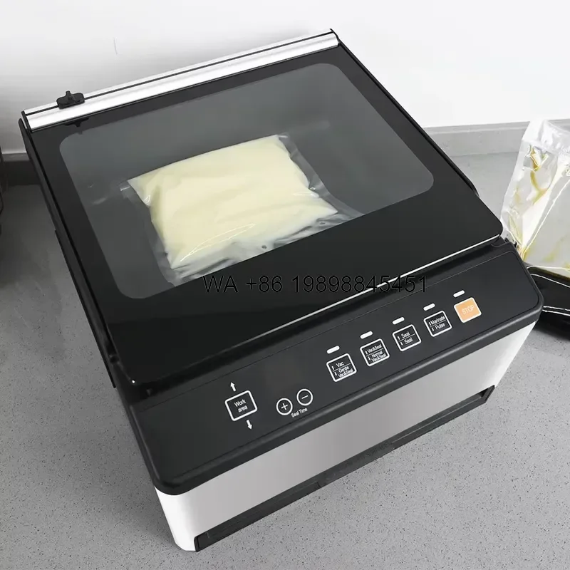 Wmwmnu for Commercial Vacuum Sealer Separated Design Easy Clean Built-In Cutter Kitchen Food Vacuum Packing