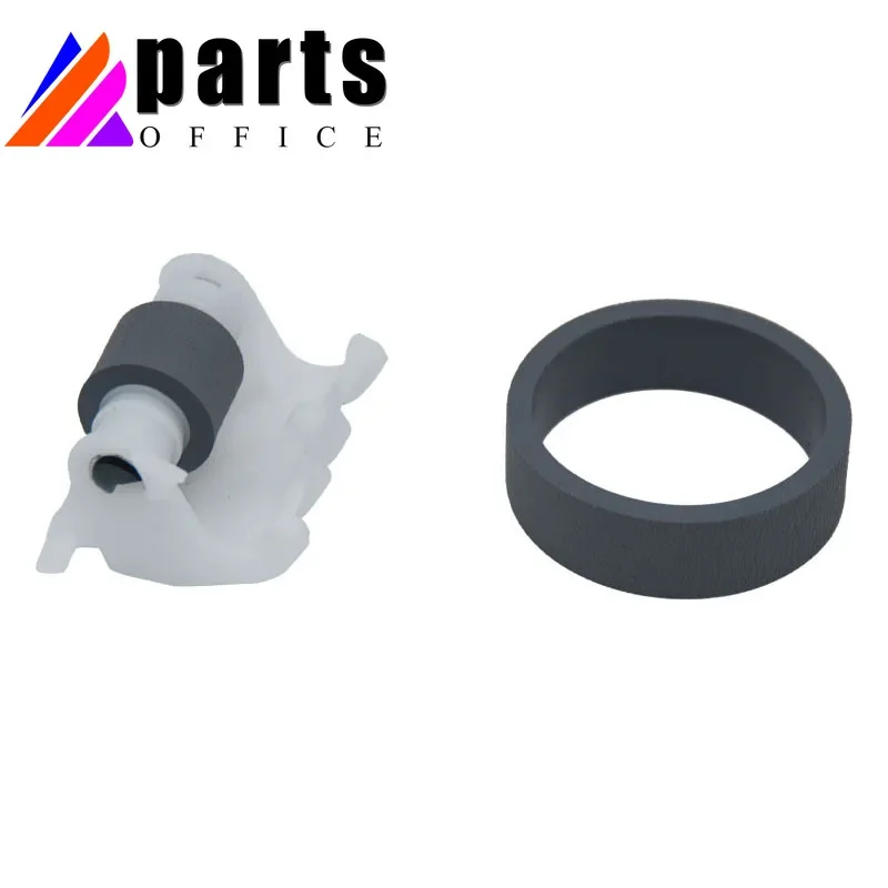 1SET Feed Separation Pickup Roller Rubber Tire for EPSON L3110 L3150 L4150 L4160 L3156 L3151 L1110 L3158 L3160 L4158 L4168 L4170